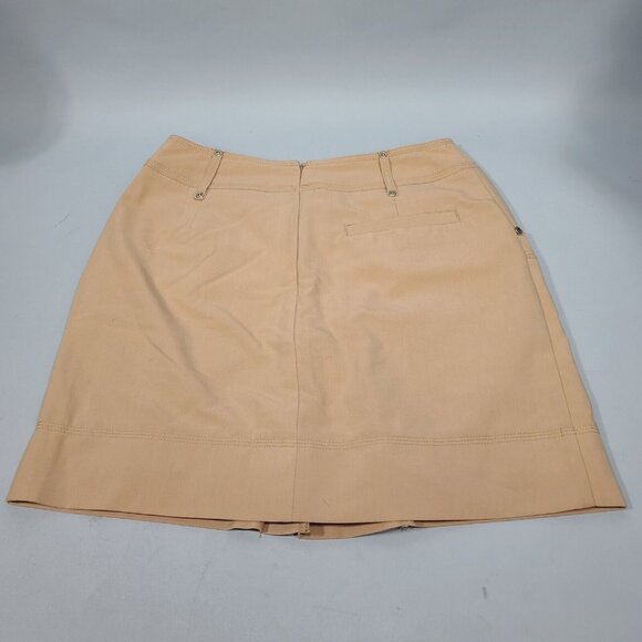 Swing Bette & Court Tayna Fit Shorts Lined Tennis Skirt Women's Size 2 Tan - Picture 3 of 12